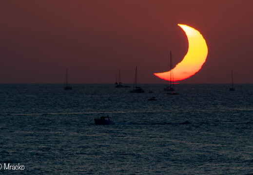 Sun eclipse 2026 Mallorca